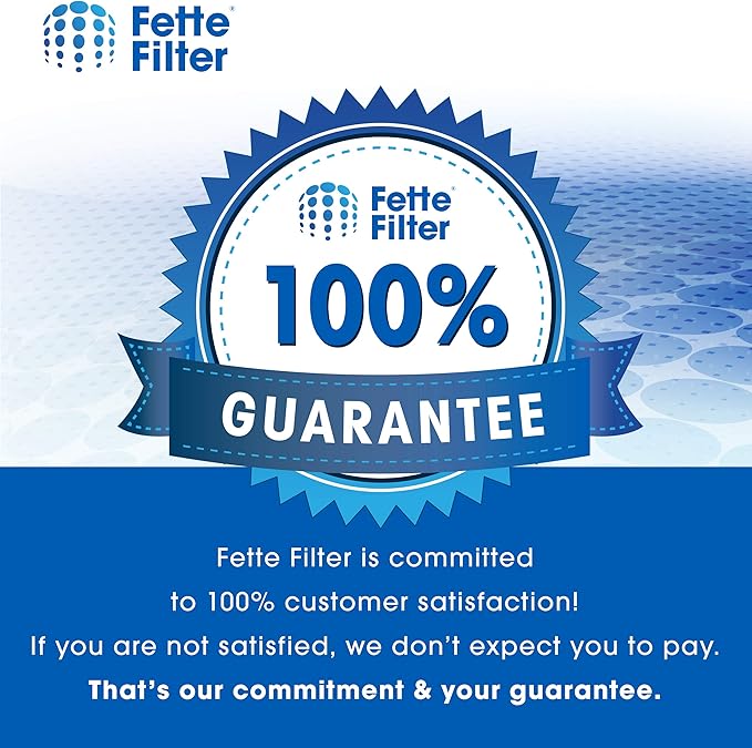 Fette Filter - Premium True Hepa H13 Filters Compatible with Oreck Airinstinct 75, 100, 108, 150, 200 Air Purifers 2 True HEPA & 2 Activated Carbon Replacement Filters.