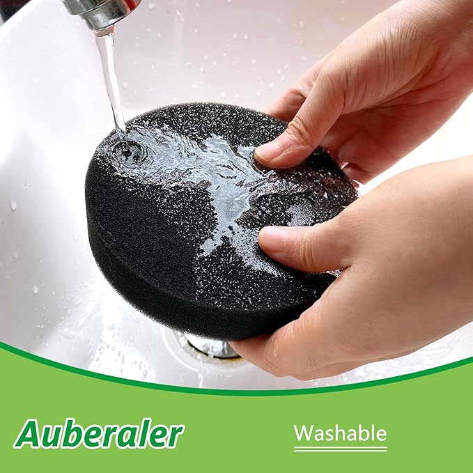 4 Pack 1608225 Filter Replace For Bissell Powerforce Helix Turbo 1701 1797 2190 2191 2190V Cleanview Swivel Rewind 2252 2254 3197A 3836 3837 3534 3536 Upright Vacuum, Compare to Part # 1640811