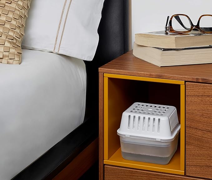 HUMYDRY® - 6-pack of dehumidifying devices with 6 refills in pouch - 8.8 oz - Medium size - Fragrance-free - Ideal for spaces up to 100 sq.ft.