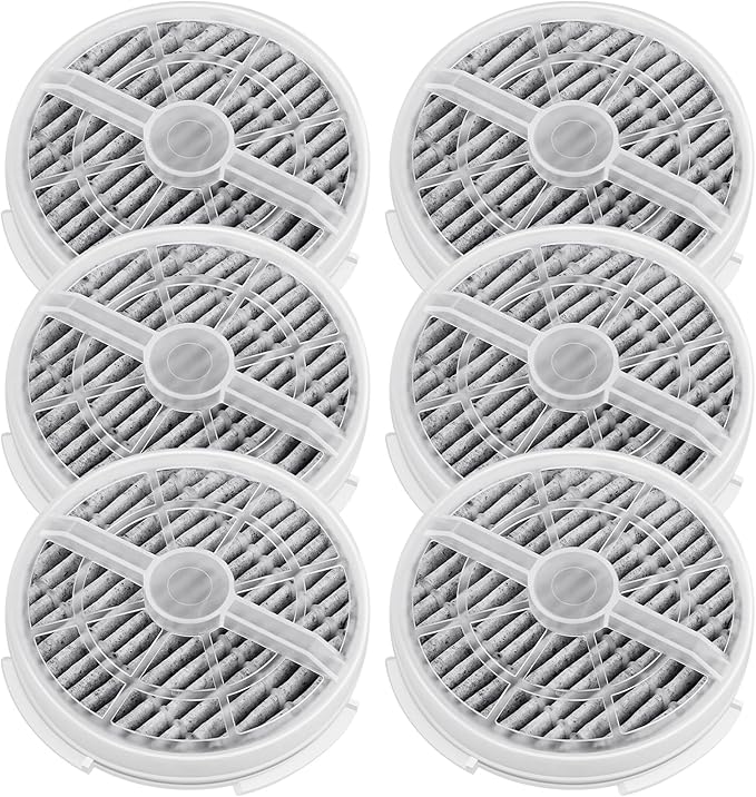 KEEPOW HEPA Filter Replacement Compatible with Frida Baby Air Purifier 3 in 1, RIGOGLIOSO Air Purifier GL2103, JINPUS GL-2103, LTLKY 900S, 6 Pack