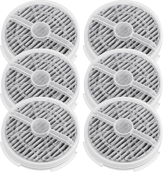 KEEPOW HEPA Filter Replacement Compatible with Frida Baby Air Purifier 3 in 1, RIGOGLIOSO Air Purifier GL2103, JINPUS GL-2103, LTLKY 900S, 6 Pack