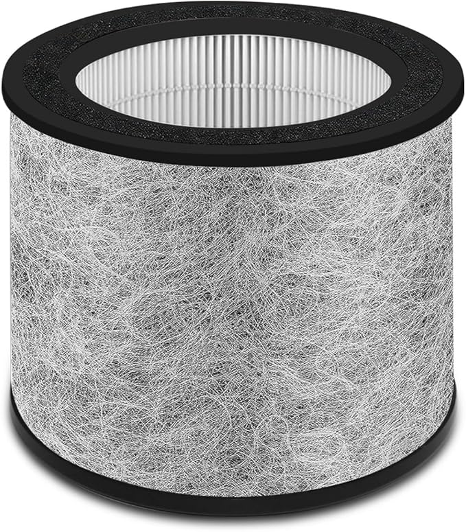 HP072 Replacement Filter for Shark HP072/HP071,HP072 Filter NeverChange Air Purifier Captures Pet Dander, Dust, Smoke, Coverage,Part Number# HP071BRN |HE07FKPET