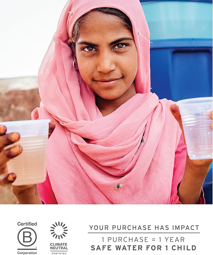 LifeStraw Home Water Pitcher Replacement Pack, 1-Year Supply, for Protection Against Bacteria, Parasites, microplastics, PFAS and 30+ contaminants