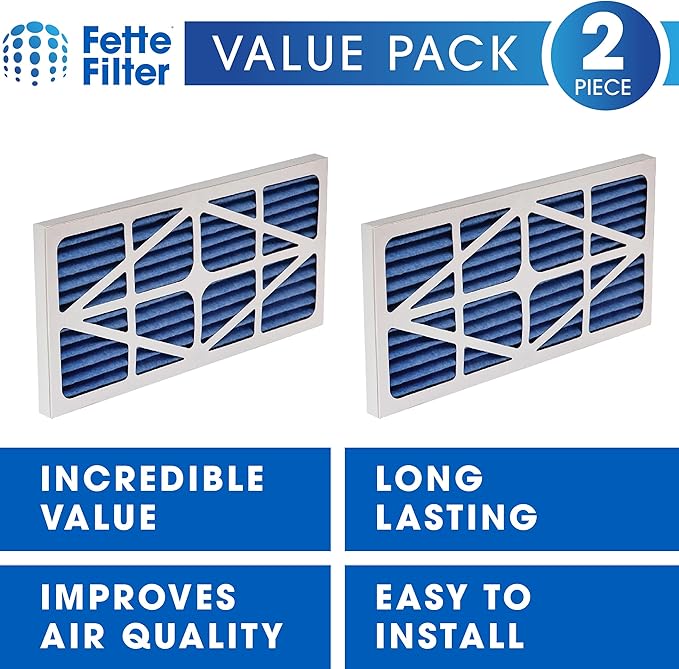 Fette Filter - 708731 / AFS-1B-OF Replacement Electrostatic Outer Filter Compatible with JET AFS-1000B and AFS-1000C Air Filtration Systems Part # AFS-1B-OF Includes 2 Replacement Filters.