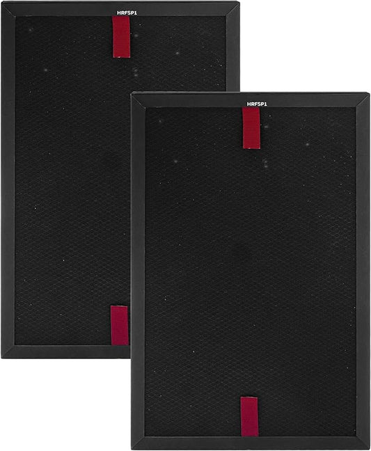 HRFSP1 Filter S Replacement Compatible with Honeywell Air Purifier Pet Odor Filter for HPA3000 PowerPlus and HPA5000 Insight Series, 2 Count
