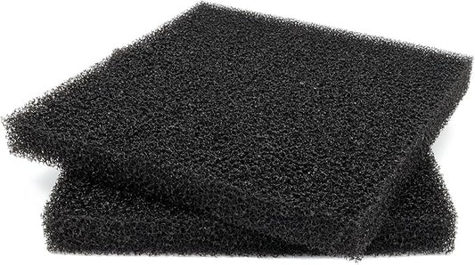 ALEGI 2 Pieces Aquarium Filter Foam Sponges Pad 20 PPI, Fish Tank Bio Sponge Coarse Sheet Filter Media Pad, Cut-to-Size Foam for Pet Filters