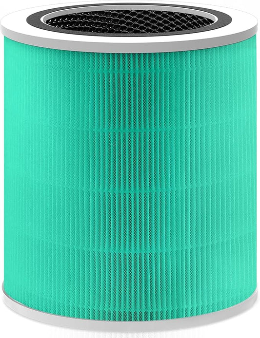 Core 400S Toxin Absorber Replacement Filter for LEVOIT Core 400S and Core 400S-P Smart WiFi Air Purifier, 3-in-1 H13 True HEPA Activated Carbon Filter, Core 400S-RF-TX (LRF-C401-P-GUS), Green, 1 Pack