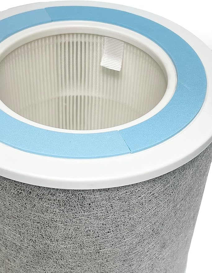 Nispira HC452 HP102 Replacement Filter For Shark NanoSeal Air Purifier HP102PET, HP100, HP105 HC450, HC451, HC455, UA455 3-in-1 True HEPA Activated Carbon Part HE1FKPET, 3 Packs