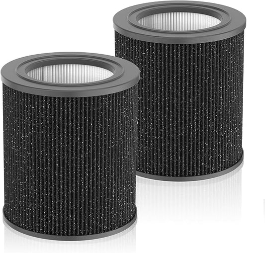 Air Mini PECO-HEPA Replacement Filters Fit for Molekule Tri-Power Air Mini and Air Mini + Air Purifiers,3-in-1 High-Efficiency True HEPA Replacement Filter,2 Pack