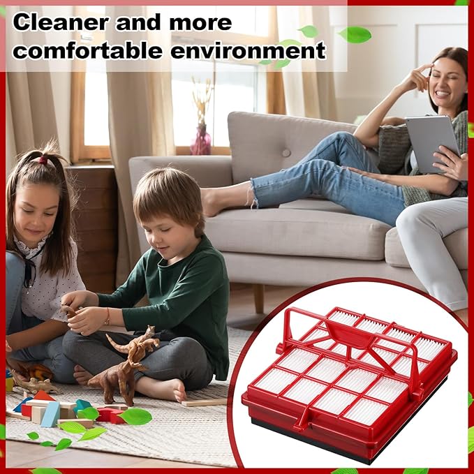 1 Pack Replacement Style P HEPA and Carbon Pre-filters Compatible with Aerus Lux Guardian Platinum Canister Vacuum Cleaner, with Handle