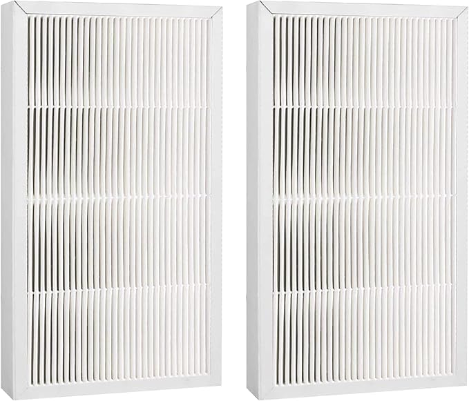 Fette Filter - True HEPA AirPurifier Filter Replacement Filter, 9" x 15" Compatible With 3M Filtrete FAPF02 & FAPF024 for model # FAP01-RMS, FAP02-RMS, FAP02 - Pack of 2