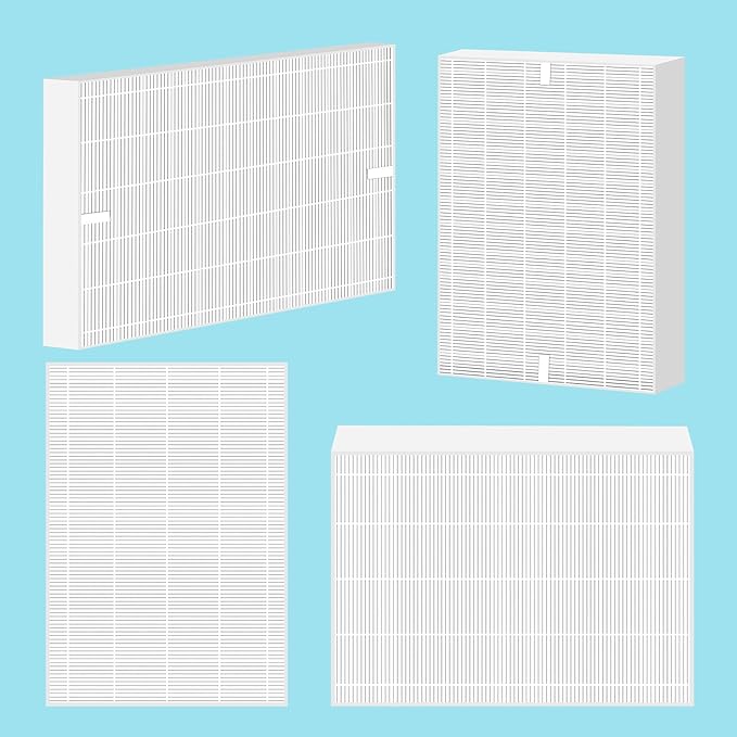6 Pack Replacement Filters for Honeywell HPA300 HPA200 HPA100 Air Purifiers - Compatible with HPA300 HPA090 HPA250 Series - Filter R HRF-R3 HRF-R2 HRF-R1 - Honeywell Air Purifier Filter Kit