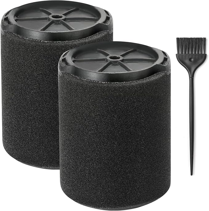 2-Pack VF7000 Filter for Ridgid Shop Vac,Compatible with Ridgid 5-20 Gallon and Husky 6-9 Gallon Wet/Dry Vacuums,Foam Wet Vacuum Filter Replacement for Wet Applications Only