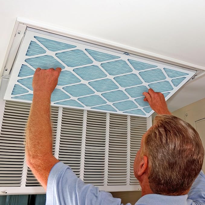 Cabana Filters 14x30x1 AC Furnace Air Filter, Merv 11 Capture Unwanted Particles, Pleated Furnace Filter HVAC AC Filters - Made in the USA - 6 Pack