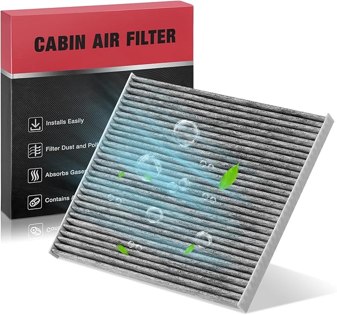 BDFHYK Cabin Air Filter with Activated Carbon CF11776 Compatible with Nissan Maxima 2016-2013, Murano 2015-2023, Pathfinder 2013-2020, Altima 2013-2018, Compatible with INFINITI QX60 14-20, JX35