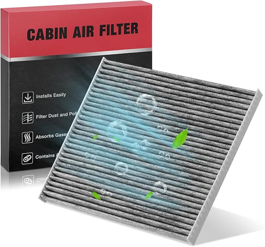 BDFHYK Cabin Air Filter with Activated Carbon CF11776 Compatible with Nissan Maxima 2016-2013, Murano 2015-2023, Pathfinder 2013-2020, Altima 2013-2018, Compatible with INFINITI QX60 14-20, JX35