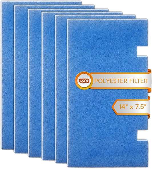 RV Air Conditioner Filter - 14" x 7.5" MERV 6, 2 Pack Compatible with Dometic Air Grille 3313107.103, 3105012.003, 3104928.019