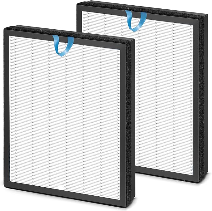 Vital 100S Filter Compatible with LEVOIT Vital 100S Air Purifie-r, 3-in-1 Smart True HEPA, High-Efficiency Filter (White)