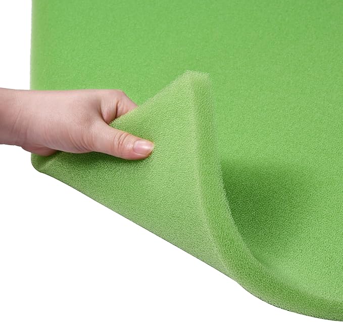 Bio Filter Foam Sponges, 20"x20"x0.8" 35PPI Filter Media Pad,Cut-to-Size Foam for Aquarium Fish Tank