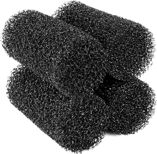 4 PCS Internal Filter Sponge Foam, Aquarium Bio Sponge Rolls of Fish Tank Filter Accessories 4.5" x 2"