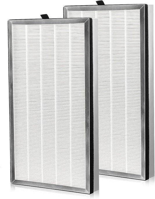 Replacement Filter, Compatible with 112 V2.0 Air Purifier,3 in 1 Pre-filter, H13 True HEPA Filter and Activated Carbon Filter, Pack of 2