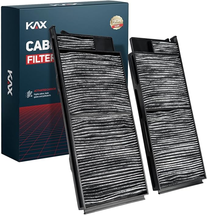 KAX Cabin Air Filter, CF11923 Replacement for LX470 1998-2007, Land Cruiser 2006 2007, w/Activated Carbon Passenger Compartment Air Filter, Filter Up Dust Pollen, Fits Like OEM