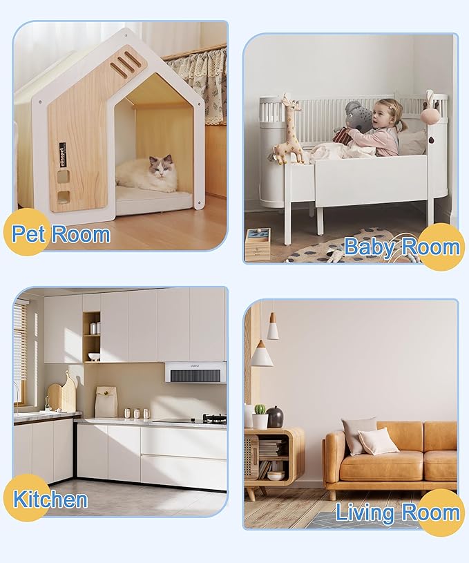 3000/3500 Replacement Filter Compatible with Air Doctor AD3000/3500 Air Purifier, Include 1 Premium Filter + 1 Carbon Filters + 4 Pre-Filters (1+1+4)