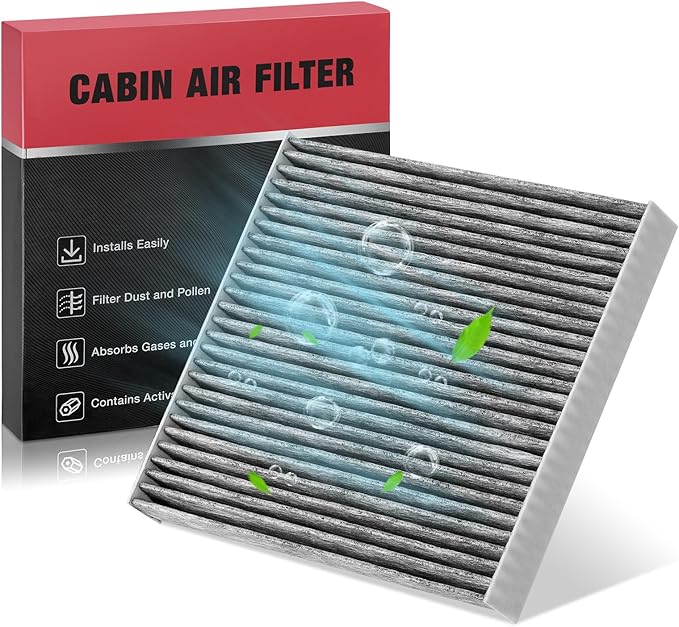 BDFHYK 1PC CF10562 Cabin Air Filter with Activated Carbon Compatible with Lexus 2002 2003 2004 2005 SC430, LS430, GS300, GS430 3.0L 4.3L