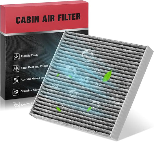 BDFHYK 1PC CF10562 Cabin Air Filter with Activated Carbon Compatible with Lexus 2002 2003 2004 2005 SC430, LS430, GS300, GS430 3.0L 4.3L