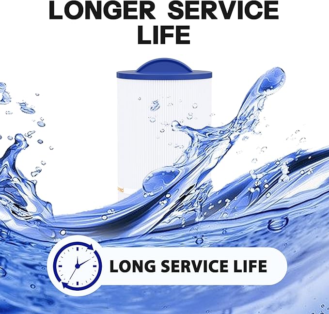 Spa Filter Compatible with 6CH-961, PJW60TL, FC-2715, J300, J400, 6541-383, 6540-476, 2 Pack