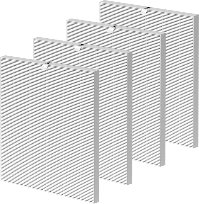 4 Pack C545 HEPA Replacement Filter Compatible with Winix C545 Air Purifier, Replaces for Winix C545 Replacement Filter S 1712-0096-00