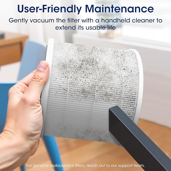 HEPA Air Purifiers for Home Large Room Up to 1200 ft², Upgrade Carbon Air Purifier for Pets, Filters Up To 99.9% of Smoke, Dust, Odor, Quiet Air Purifier with Sleep Mode, Timer, CADR 200