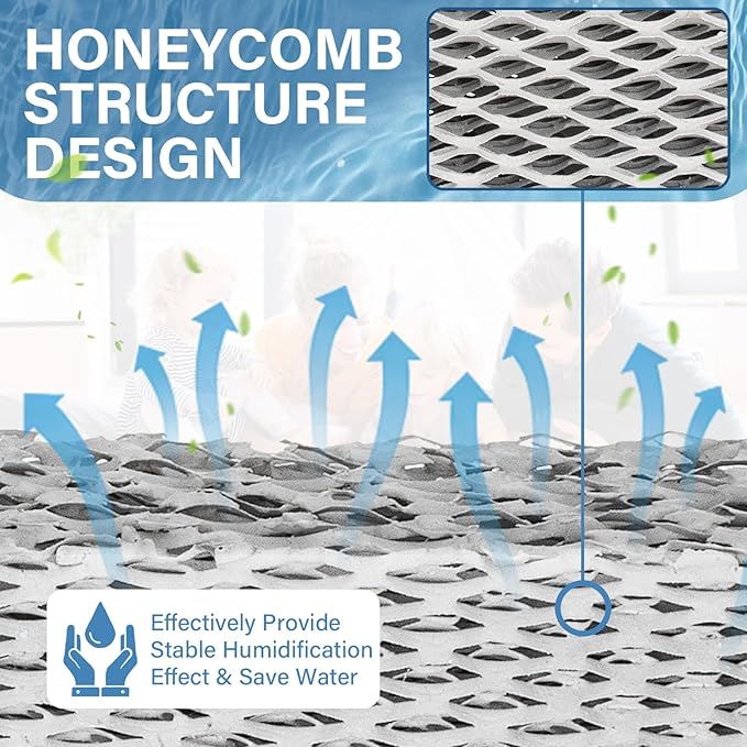 10 X2660 Water Panel Humidifier Filter Pad Compatible with Lennox Healthy Climate WB2-12 WB2-12A HCWB2-12 HCWB2-12A WB3-12 WB3-12A HCWB3-12 HCWB3-12A Humidifiers - 2 Pack