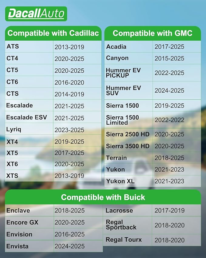 CF11966 HEPA Cabin Air Filter with Activated for Chevy Silverado 1500 2500 3500 HD Tahoe Colorado Cruze Equinox Malibu Impala Blazer GMC Sierra Buick Regal Cadillac ATS CTS. Replace 13356916