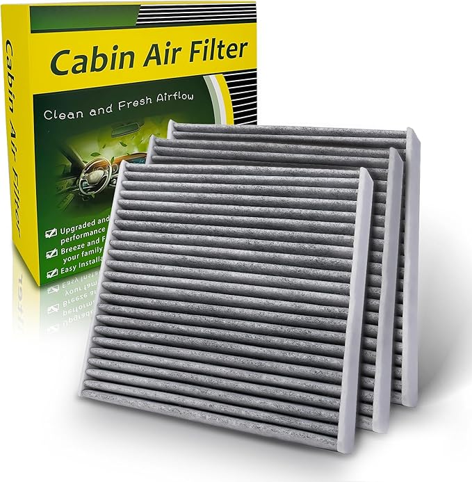 Cabin Air Filter Fits 2016-2020 GS F, 2016-2017 GS200T, 2016-2017 IS200T, 2014-2015 IS250, 2013-2020 GS350, 2016-2022 RC300, 2015-2022 RC350, Replacement for CF10074