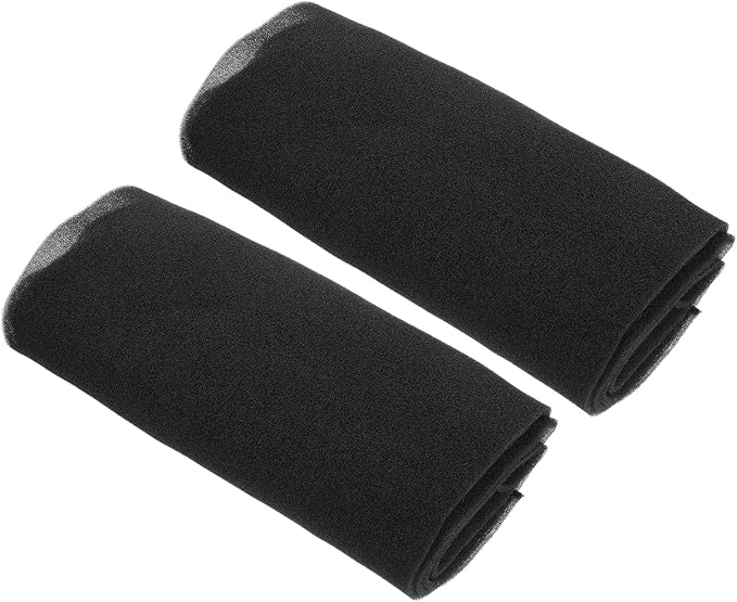 PATIKIL 79" x 16" x 0.1" Air Conditioner Filter Replacement, 2Pcs Washable Reusable Cut to Fit Foam Filter Air Filter for RV AC Vent Window Purifiers Computer, 40PPI