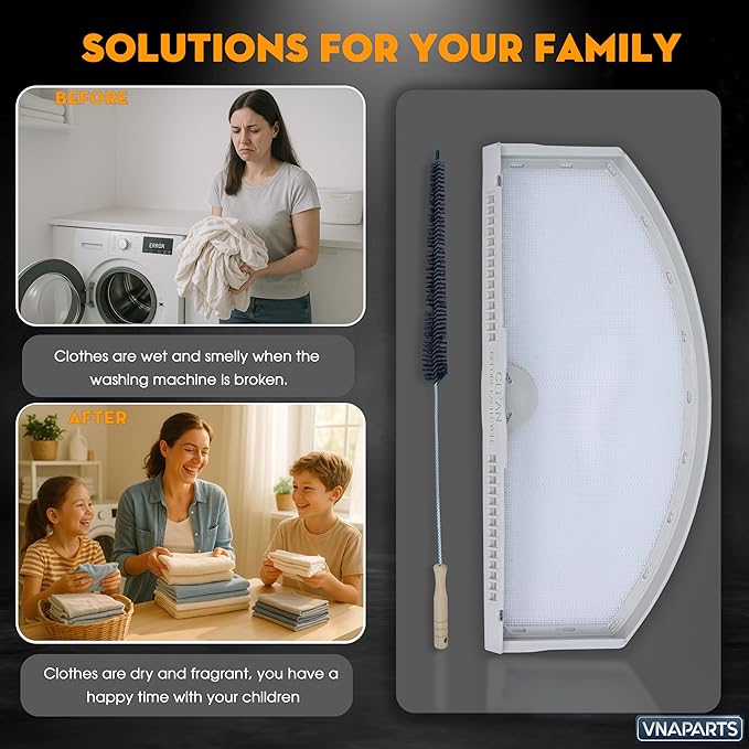 GTD42EASJ2WW GTX22EASK0WW GTD42GASJ0WW GTD45EASJ0WS GTD33EASK0WW GTD65EBSJ2WS GTD65EBSJ1WS Dryers Lint Filter Replaces For GE, HotPoint WE03X23881 HTX21EASK0WW GTD65EBSJ3WS GTD65GBSJ1WS GTD72EBSN0WS