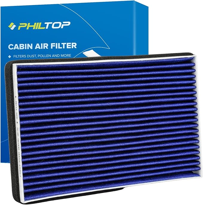 PHILTOP Cabin Air Filter, Replacement for CF8392A,2000-2013 Impala,1997-2005 Century,2004-2008 Grand Prix, Premium Cabin Filter with Activated Carbon Filter