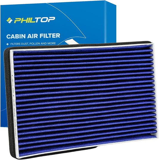 PHILTOP Cabin Air Filter, Replacement for CF8392A,2000-2013 Impala,1997-2005 Century,2004-2008 Grand Prix, Premium Cabin Filter with Activated Carbon Filter