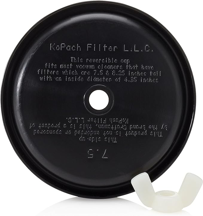 Replacement Filter for Craftsman and Ridgid Shop Vacs Part # 9-17816 & Part # VF4000, 1 Pack + Cap, Original Filter