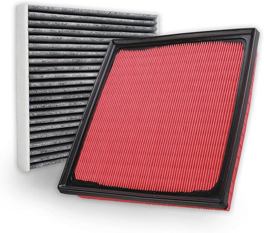 Engine & Cabin Air Filter Fits ES350 (2020-2021), AVALON (2019-2021), CAMRY (2018-2021), HIGHLANDER (2020-2021), RAV4 (2019-2021), Replacement for CF12157 CA12377(Not Fit Hybrid)