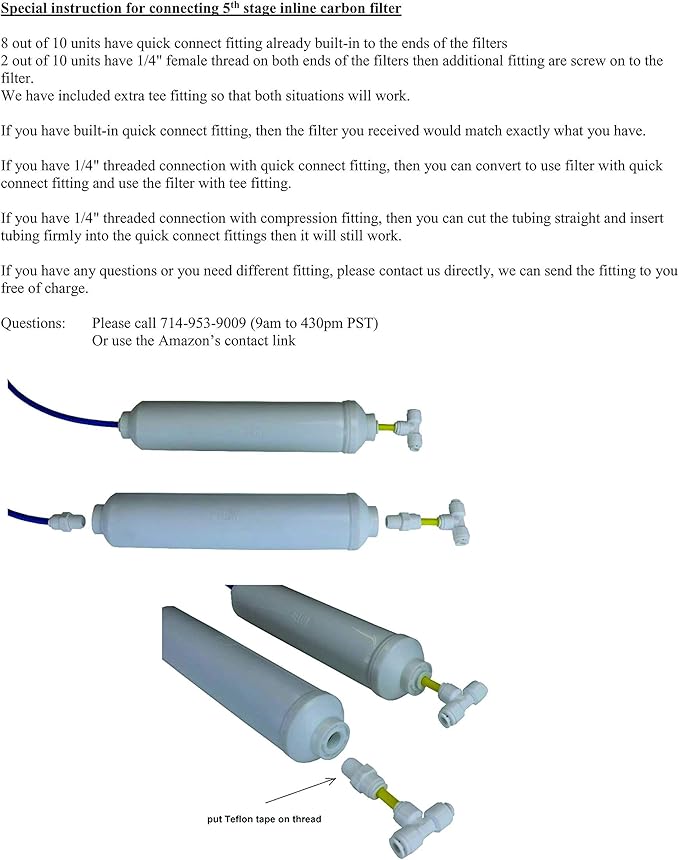 Compatible APEC Ultimate Complete 5 stage high capacity filter set for model ROES-75 RO Reverse Osmosis systems FILTER-MAX-ES75, 100% compatible + instructions and free tech support, provided by Alton