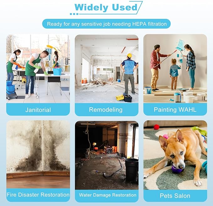 HEPA 500 Filter Compatible with Mounto 500cfm HEPA500,Hepa 500 Air Scrubbers Filter Replacement for Dri-Eaz and Mounto Hepa 500 Air Scrubber,19"x16"x2",1-Pack