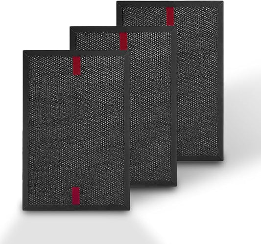 HRFSC1 Replacement Filter S 3 Pack Compatible with Honey-well HPA3000 PowerPlus Air Purifier and HPA5000 Insight Series Air Purifiers HRFSC1 Activated Carbon Filter