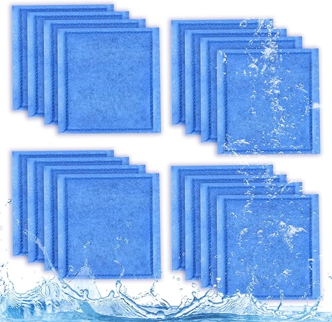 Aquarium Filter Cartridge 16 Pack Rite-Size C & EZ-Change #3 Fish Tank Filter Cartridge Replacement Compatible with PRO Power Filters 275/375 /Power Filters 200/350