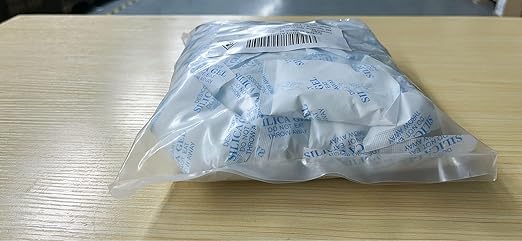 O2frepak 20 Gram(50Packs) Food Grade Moisture Absorbers Silica Gel Packs Desiccant for Storage,Food Safe Dessicant Silica Gel Packets for Moisture Storage Control