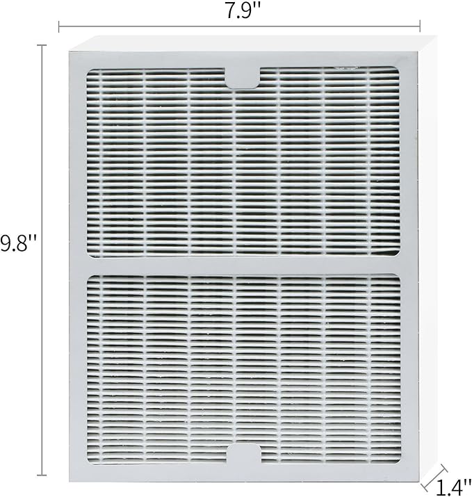 Replacement Idyllis Air Purifier Filters AC-2119, Replacement Idylis A Filters Compatible With Filtrete FAP-C01-A, Idylis Air Purifier AC-2119, IAP-10-100, IAP-10-150, IAPC-10-140,2 Pack