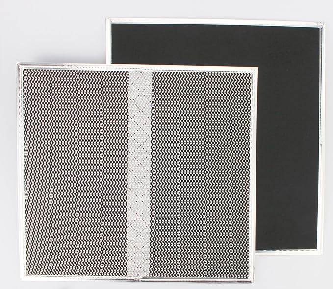 2 Pack S97020467 (HPF36) Range Hood Non-Duct Filter Kit, HPF36 Type Xd Charcoal Filter Kit for Broan Non-Ducted Range Hood, Fit For AHDA136BL, AHDA136SS, BCDF136SS, 14.62*15.88*0.18
