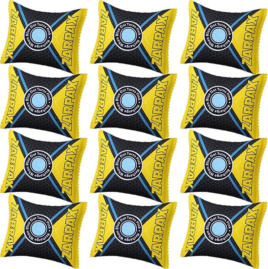 4.4 oz/125g Rechargeable Desiccant Packs Dehumidifier Bag - 12 Pack - Moisture Absorbers For Safes, Car, Bathroom, Storage - Moisture Remover Eliminates Humidity - Reusable Desiccant Bags