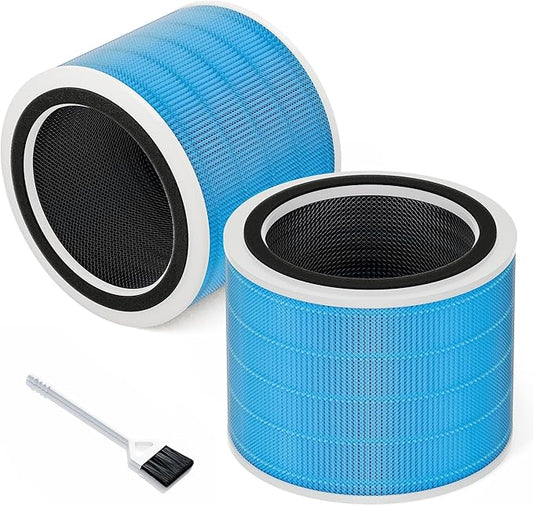 Core 200S Smoke Remover Replacement Filter for LEVOIT Core 200S Smart WiFi Air Purifier, Funmit 3-in-1 H13 True HEPA Filter Replacement and High-Efficiency Activated Carbon, Part #Core 200S-RF, 2 Pack